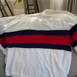 Long sleeve designer inspired crop top